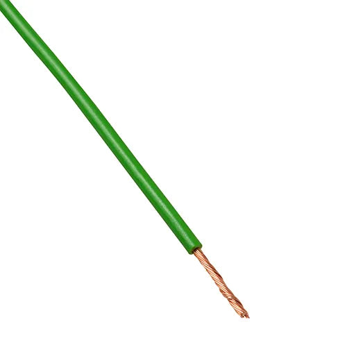 Montagesnoer 70°C 0,75 mm² - 100 meter - groen (SKU 16375)