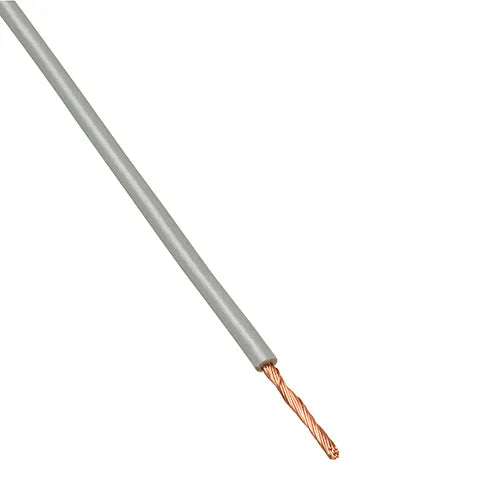 Montagesnoer H07V-K 2,5mm² grijs 100 meter ring