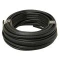 Kleine rollen afgeplat snoer 2x0,75 mm² zwart 10 meter extra detail