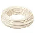 Kleine rollen afgeplat snoer 2x0,75 mm² wit 10 meter extra detail