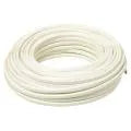Kleine rollen afgeplat snoer 2x0,75 mm² wit 20 meter extra detail