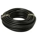 Kleine rollen rond snoer 2x0,75 mm² zwart 10 meter extra detail