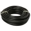 Kleine rollen rond snoer 3x0,75 mm² zwart 10 meter extra detail