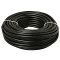 Kleine rollen rond snoer 3x0,75 mm² zwart 20 meter extra detail