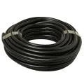 Kleine rollen rond snoer 3x1 mm² zwart 10 meter extra detail