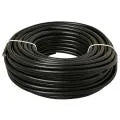 Kleine rollen rond snoer 3x1,5 mm² zwart 20 meter extra detail