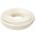 Kleine rollen rond snoer 3x1,5 mm² wit 20 meter extra detail