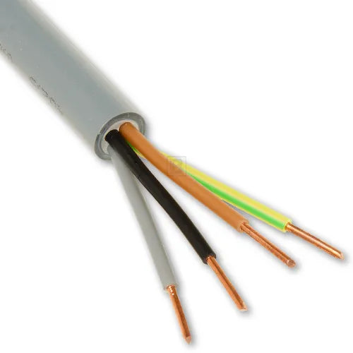 XMVK 4G2,5 installatiekabel grijs 10 meter