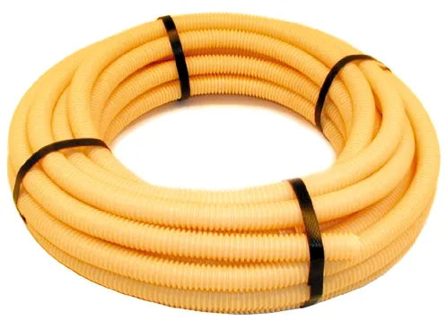 Fränkische flexbuis creme standaardrol 16 mm / 10 m