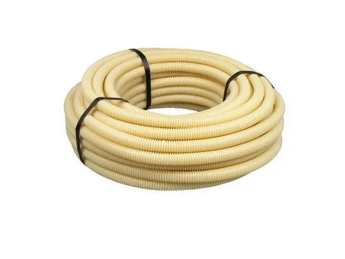 Fränkische flexbuis creme standaardrol 16 mm / 10 m