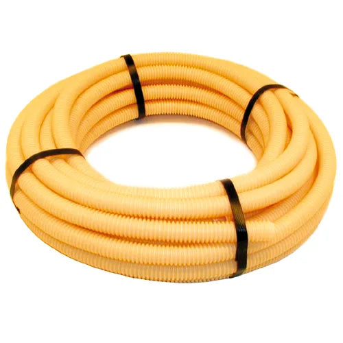Fränkische flexbuis creme standaardrol 16 mm / 20 m