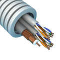 Flexpijp 3/4 + 2x UTP CAT6 + 1x COAX 75 20mm - 100 meter