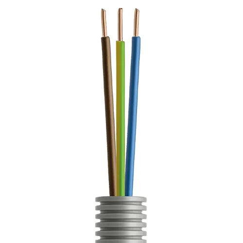 Voorbedrade flexpijp 16mm VD 3x2,5mm2 100 meter