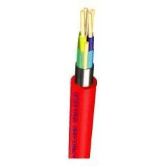 Afgeschermde YSTY brandmeldkabel 0,8mm2 rood - 100 meter