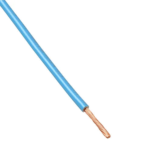 Montagesnoer H07V2-K 90°C 6mm² blauw 100 meter ring