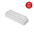 Interlight Next Entry portiekarmatuur met noodverlichting model 1 wit
