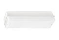 LED Portiekarmatuur warm wit 1x6/2W opaal SPA LED II