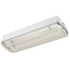 OFX LED noodverlichting opbouw 1.1W met 4 pictogramstickers voor nood en continu gebruik, zichtbaar in de afbeelding