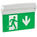 OFX LED emergency lighting wand and ceiling light with 3-hour white illumination, suitable for emergency exit and safety use
