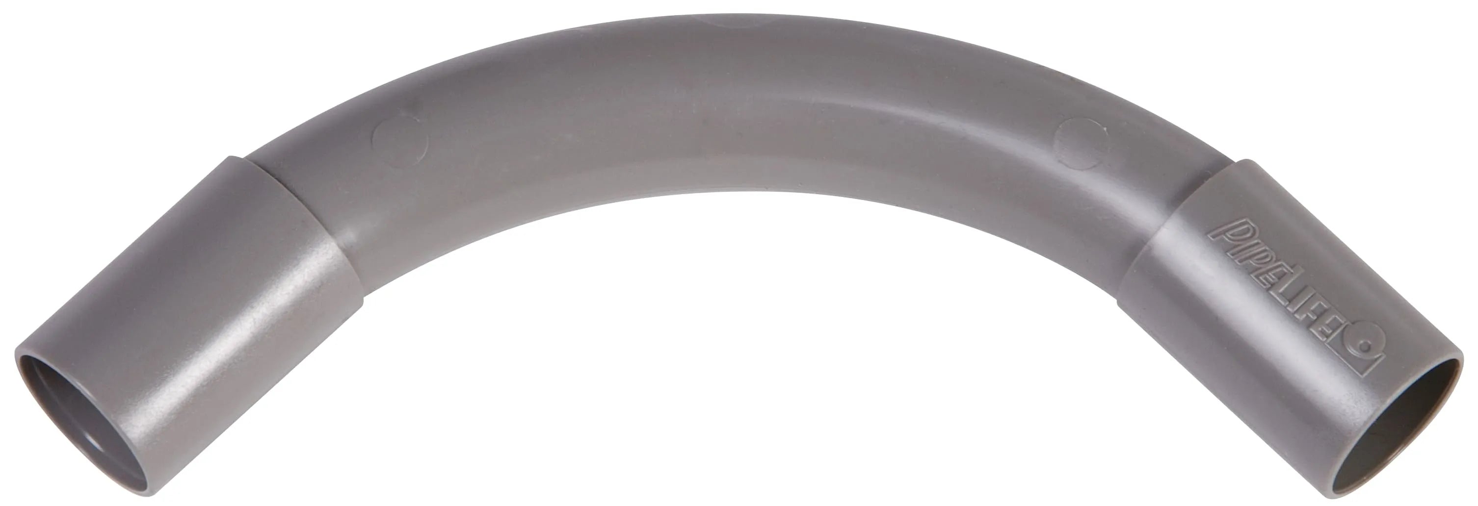 Pipelife Polvalit PVC bocht donkergrijs 32mm