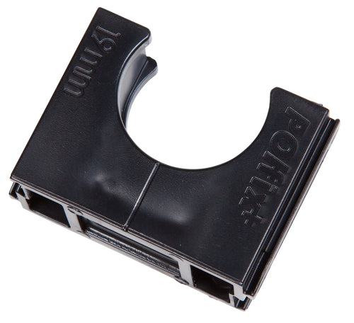 Halovolt halogeenvrij klemblok zwart 16mm