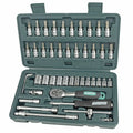 Doppendoos 1/4 inch 46-delig Superlock in cassette