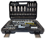 Dopsleutelset 108-delig in koffer 1/4 en 1/2 inch