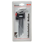 MVC Tools inbussleutelset 9-delig medium rood