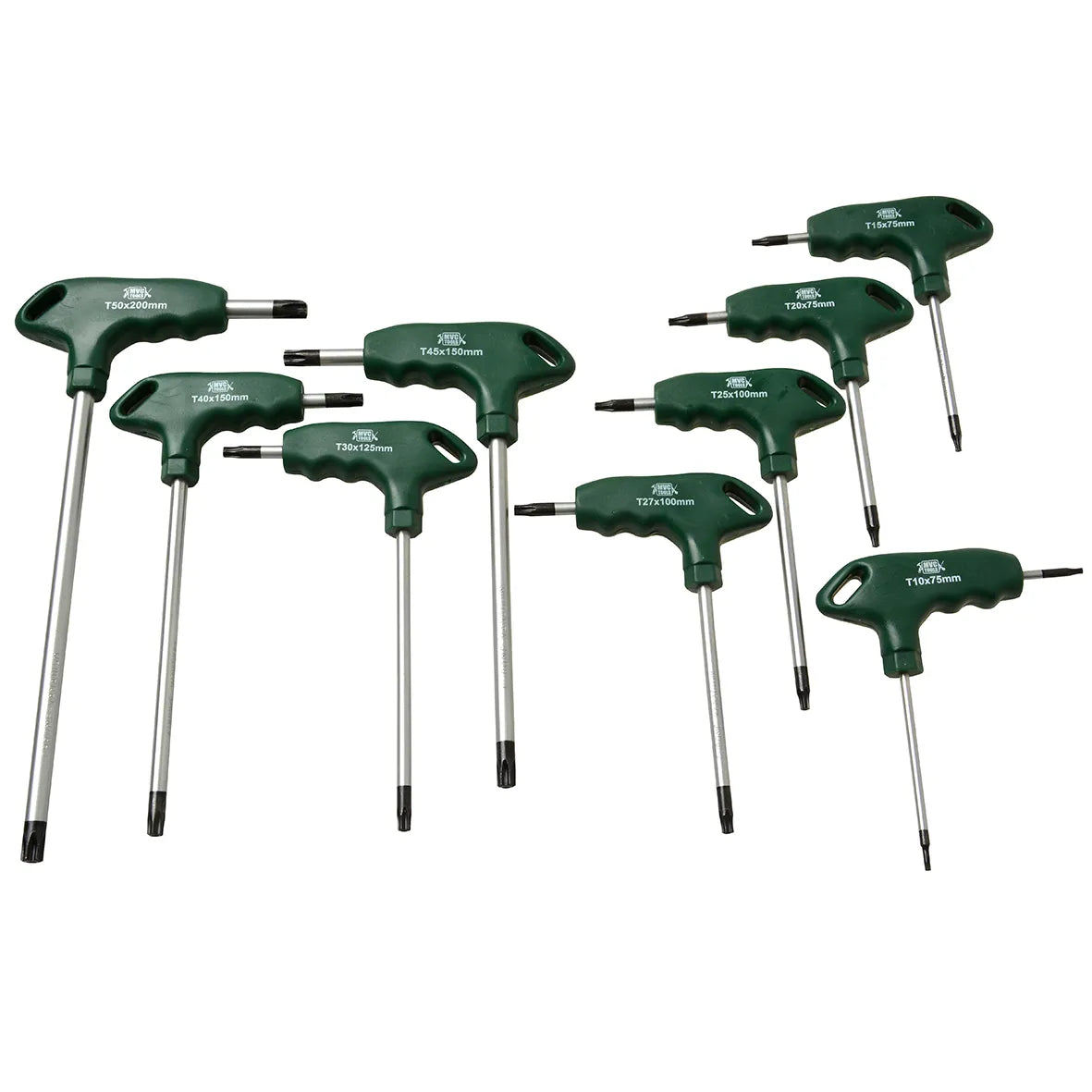 MVC Tools T-greep TORX sleutelset 9-delig