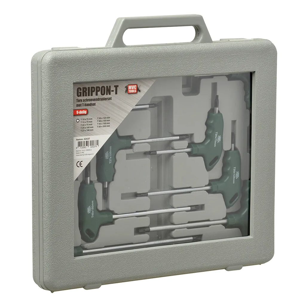 MVC Tools T-greep TORX sleutelset 9-delig