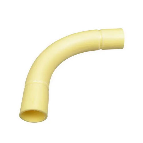 DYKA PVC bocht creme 19 mm