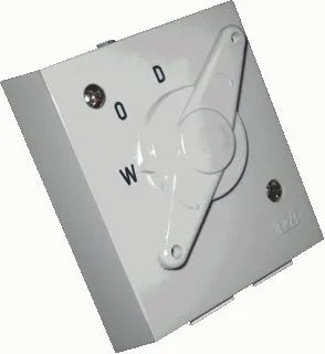 Wasmachine-drogerschakelaar inbouw trek WITU16/2 25A 690V
