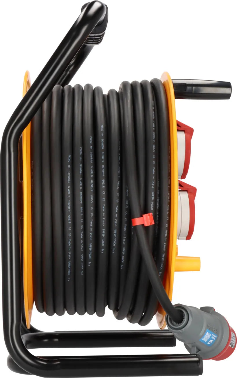 Brennenstuhl Brobusta kabelhaspel 40 meter CEE 4V IP44 5x2,5 mm² H07RN-F