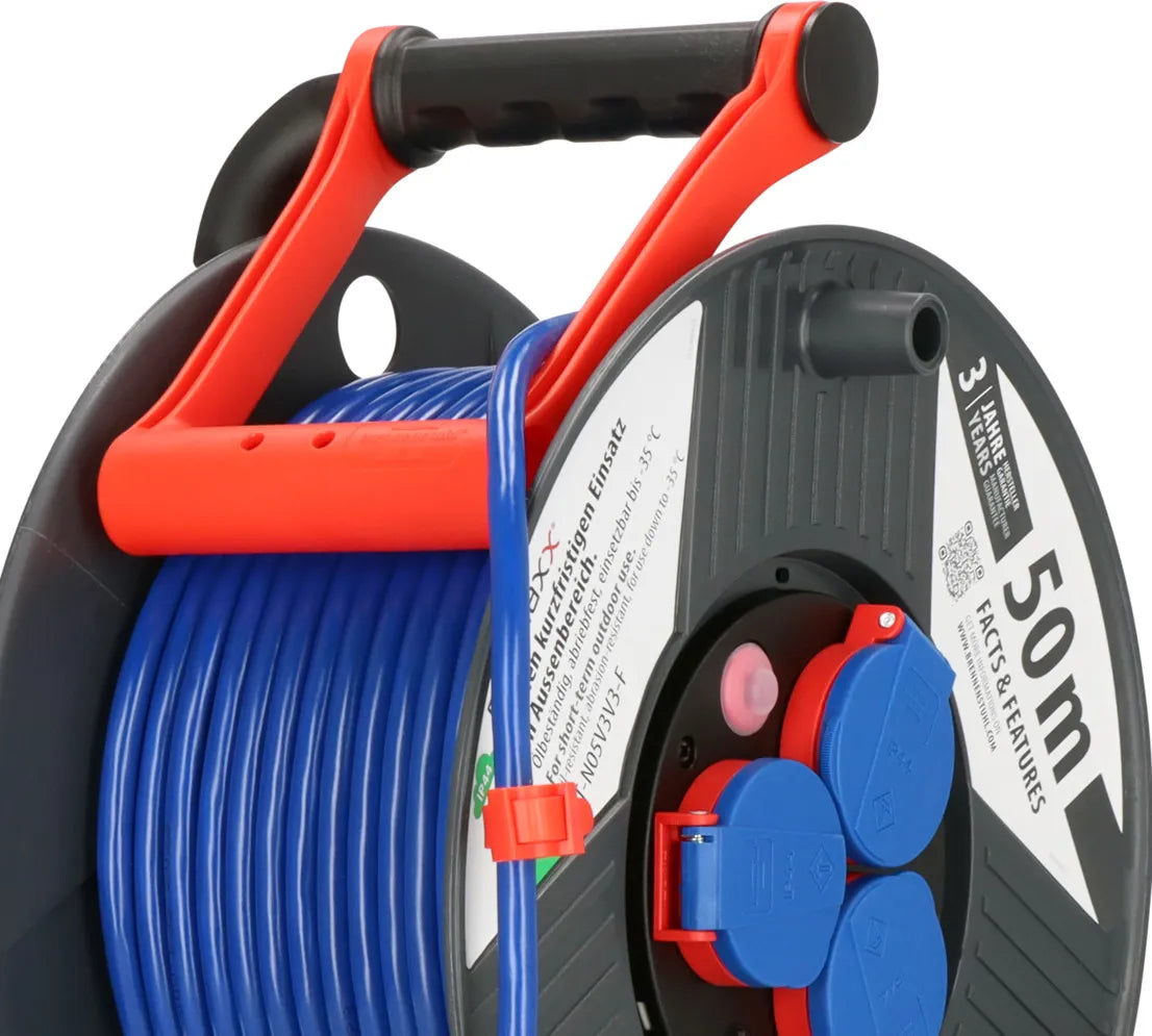Brennenstuhl Garant kabelhaspel 50 meter 3V IP44 3x1,5 mm²