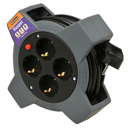 VB Extend kabelhaspel 5 meter 4V 3x1,0 mm² + RA