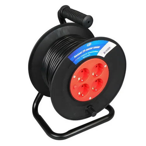 VB Extend kabelhaspel 25 meter 4V IP20 3x1,0 mm² + RA
