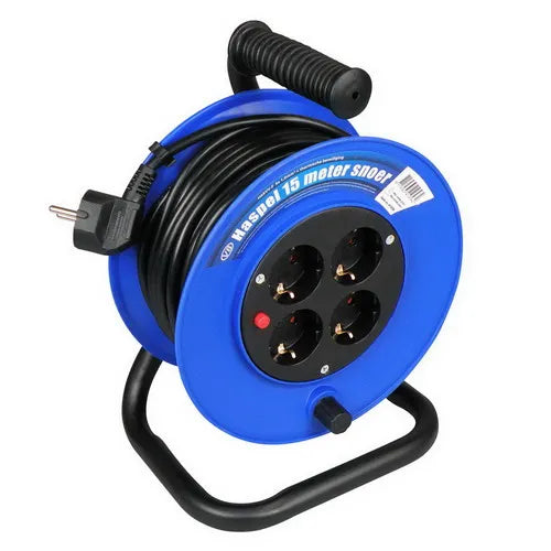 VB Extend kabelhaspel 15 meter 4V IP20 3x1,0 mm² + RA