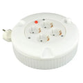 VB tools Mini kabelhaspel dichte box 5 meter 4V + RA IP20 3x1,0 mm²