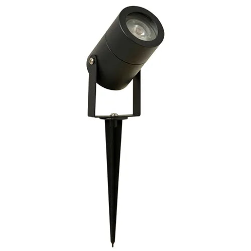 NOVA tuinspies GU10 LED 5W 3000K IP65 zwart
