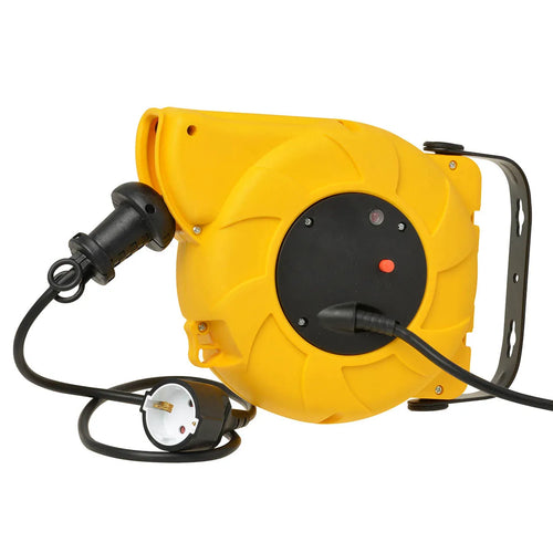 VB Extend trekveer kabelhaspel 15+2 meter 3x1,5 mm² H05VV-F geel