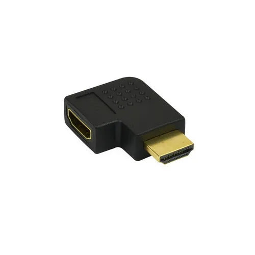 HDMI-adapter male naar female RIGHT zwart
