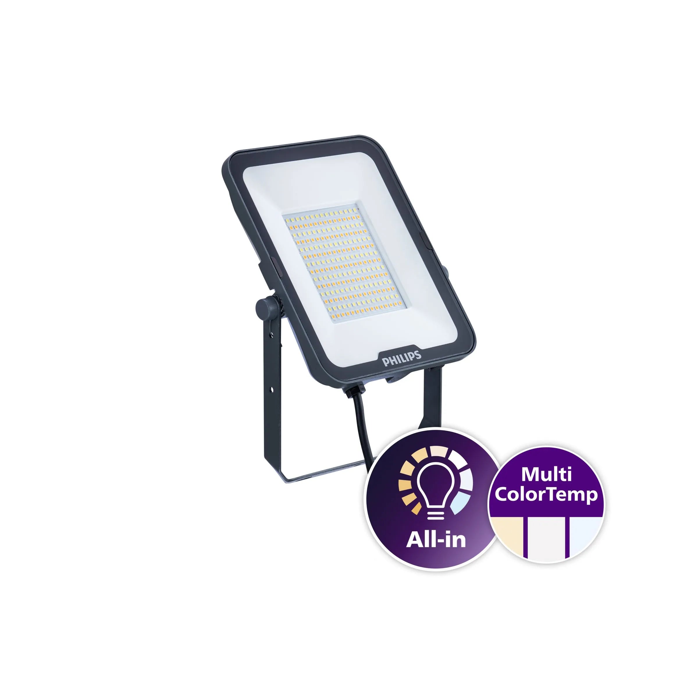 Philips BVP167 mini LED straler 70W colorswitch