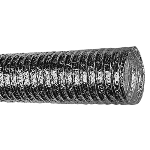 Aldes aluminium afzuigslang Ø 150mm, 10 meters long, flexible ventilation duct for air extraction systems.