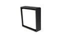 Frame Square zwart LED 3000K