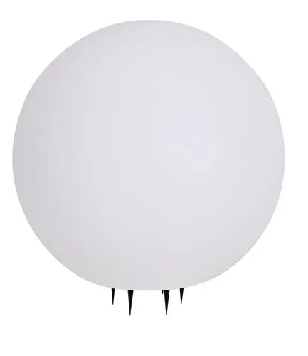 GardenGLOBE tuinbol E27 IP65 Ø50 cm wit
