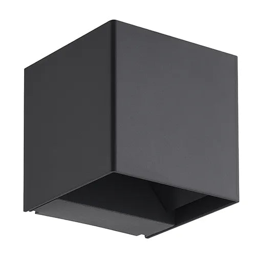 NOVA LED up-down wandlamp 5,5W 3000K zwart