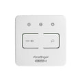 FireAngel WiSafe location switch (Locatieschakelaar) for fire safety systems, shown in the image.