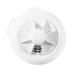Firehawk FHN450RB 230V hittemelder with rechargeable lithium backup, featuring a koppelbaar design and clear indicator.