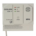 Firehawk S/200-P 230V gasmelder for natural gas, methane, propane, and butane detection with digital display.
