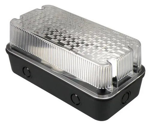 NOVA Bulk E27 buitenlamp slagvast zwart
